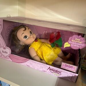 Disney Animator’s Baby Doll Belle Origins Series NEW